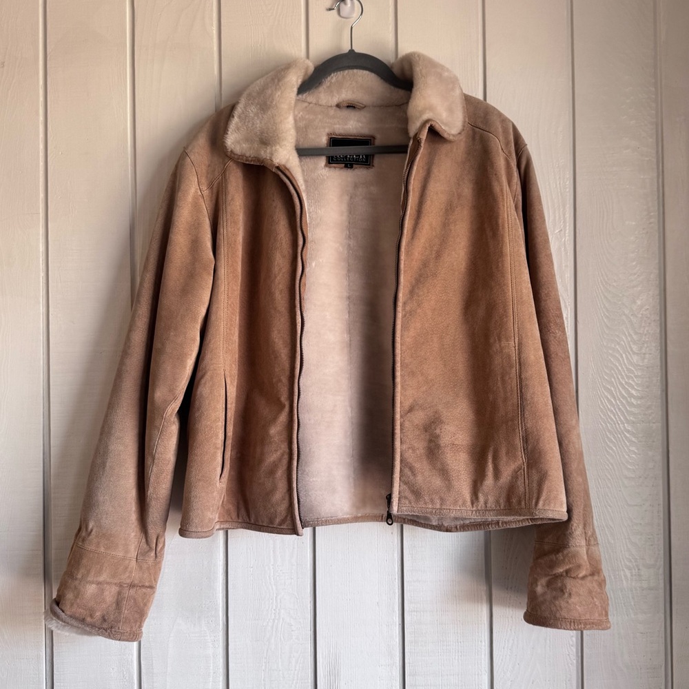 Vintage Adler Tan Suede Jacket - Picture 2 of 7